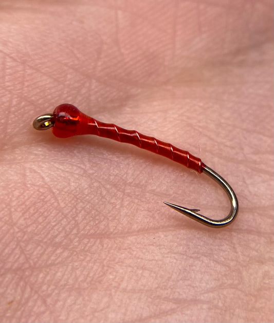 Bright UV Bloodworm Chironomid Sz. 14