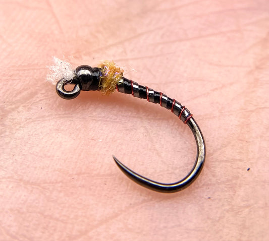 Big Steel Premium ASB Red Butt Black Hot Wing Chironomid