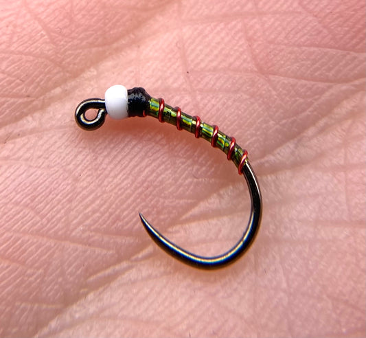 Big Steel Premium Holo Bleeding Olive Snowcone Chironomid