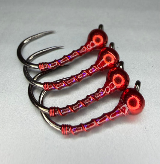 4 Pack - UV Blood Midge