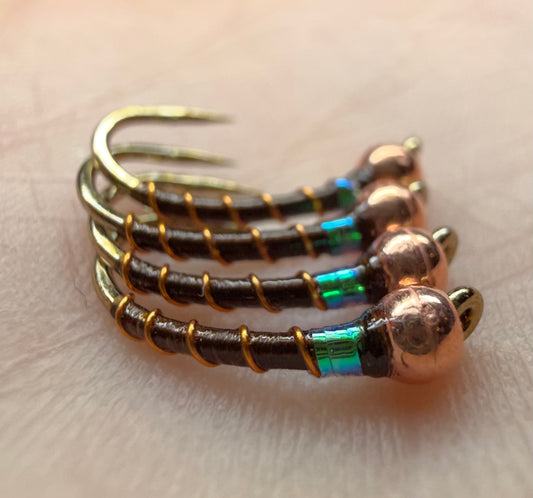 4 Pack - Flash Collar Brown