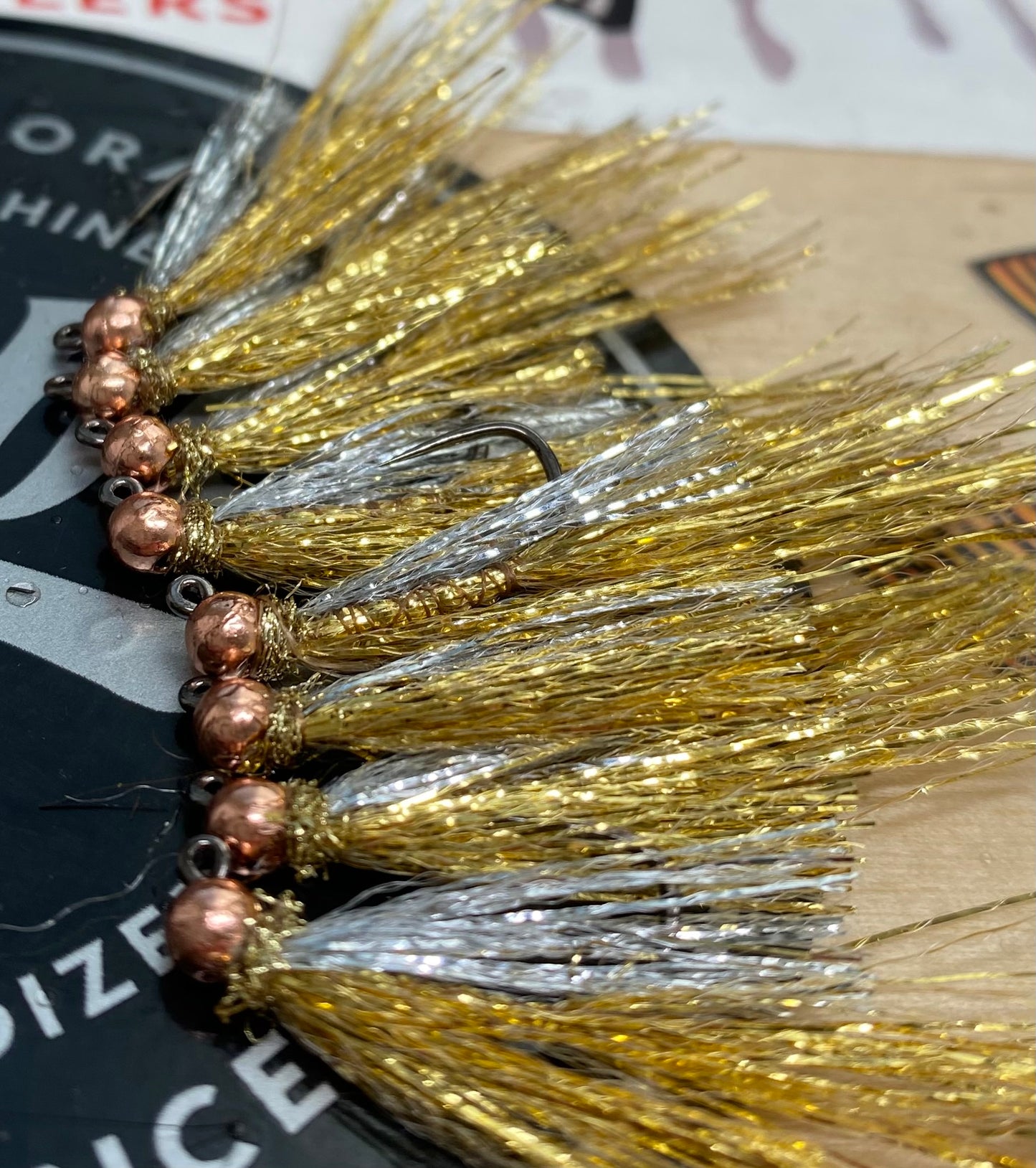 Tungsten Kreelex Jig - Gold and Silver