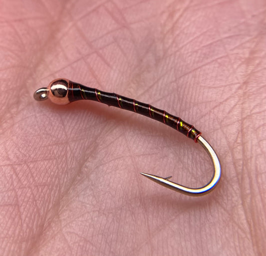 Dark Wine Flash Chironomid Sz. 10