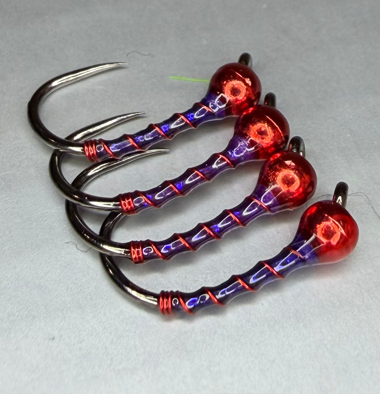 4 Pack - Purple and Red