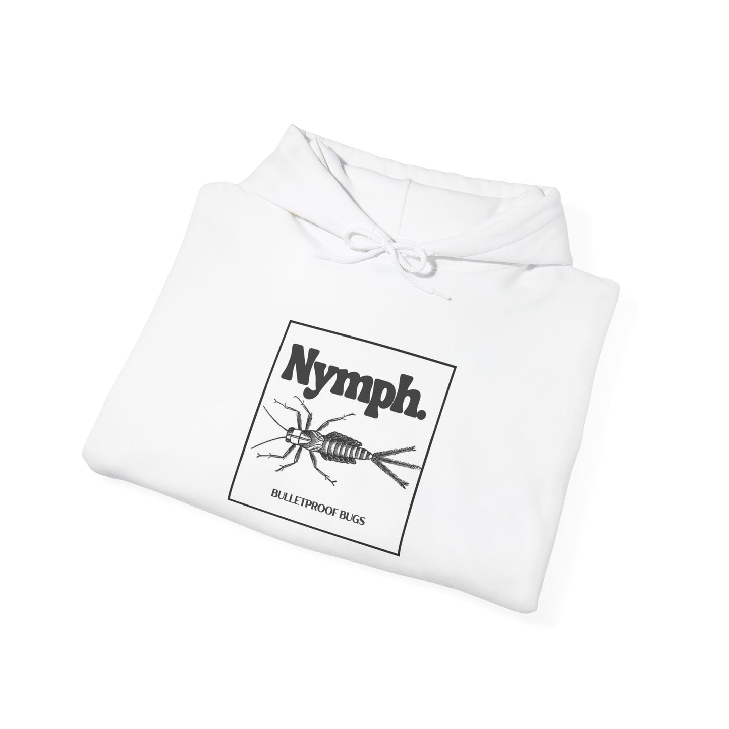 "Nymph." Bulletproof Bugs Hoodie