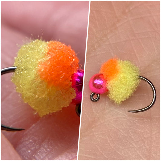 Two tone Tungsten Jig Egg