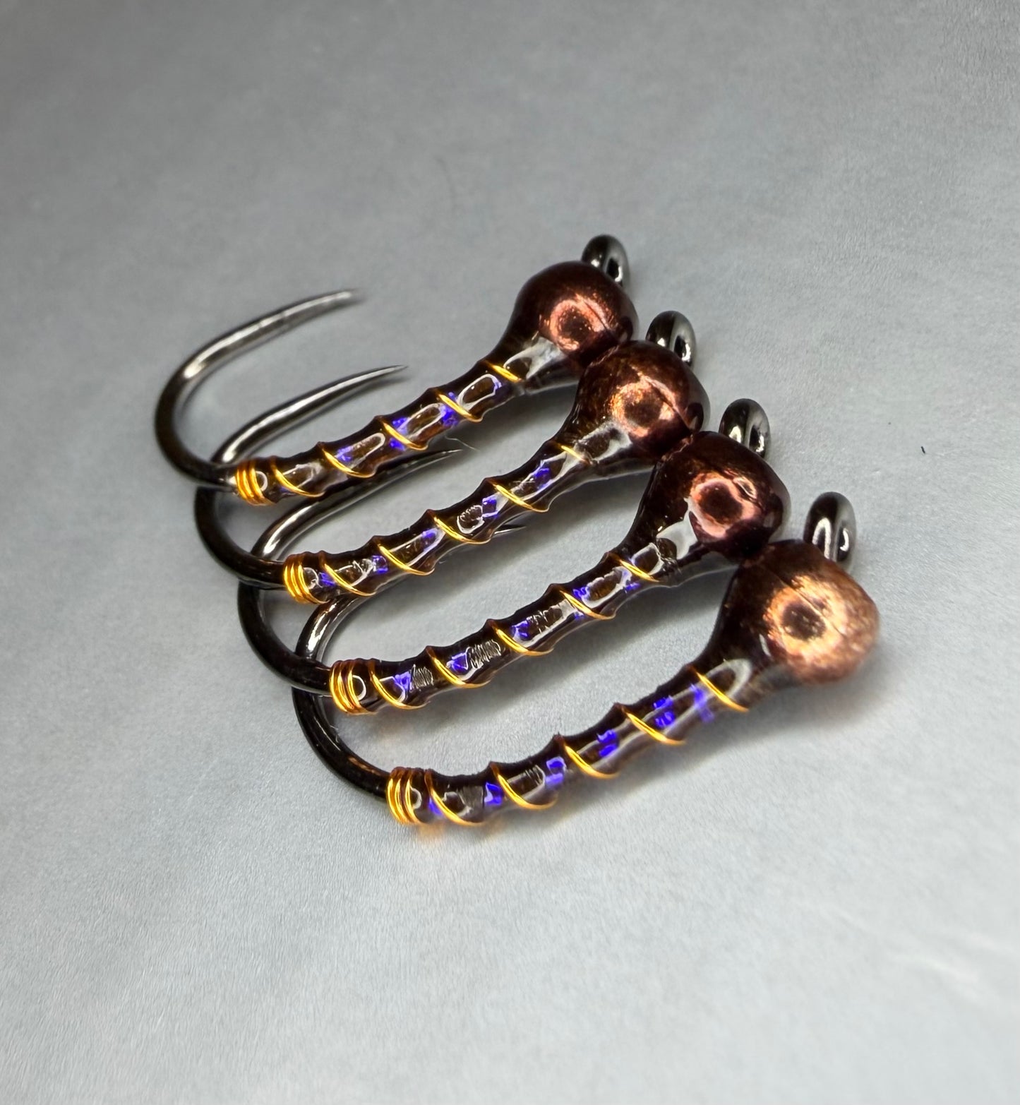 4 Pack - UV Brown Midge