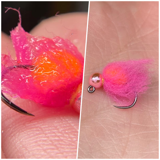 Tungsten Nuke Egg Orange with Cerise Veil