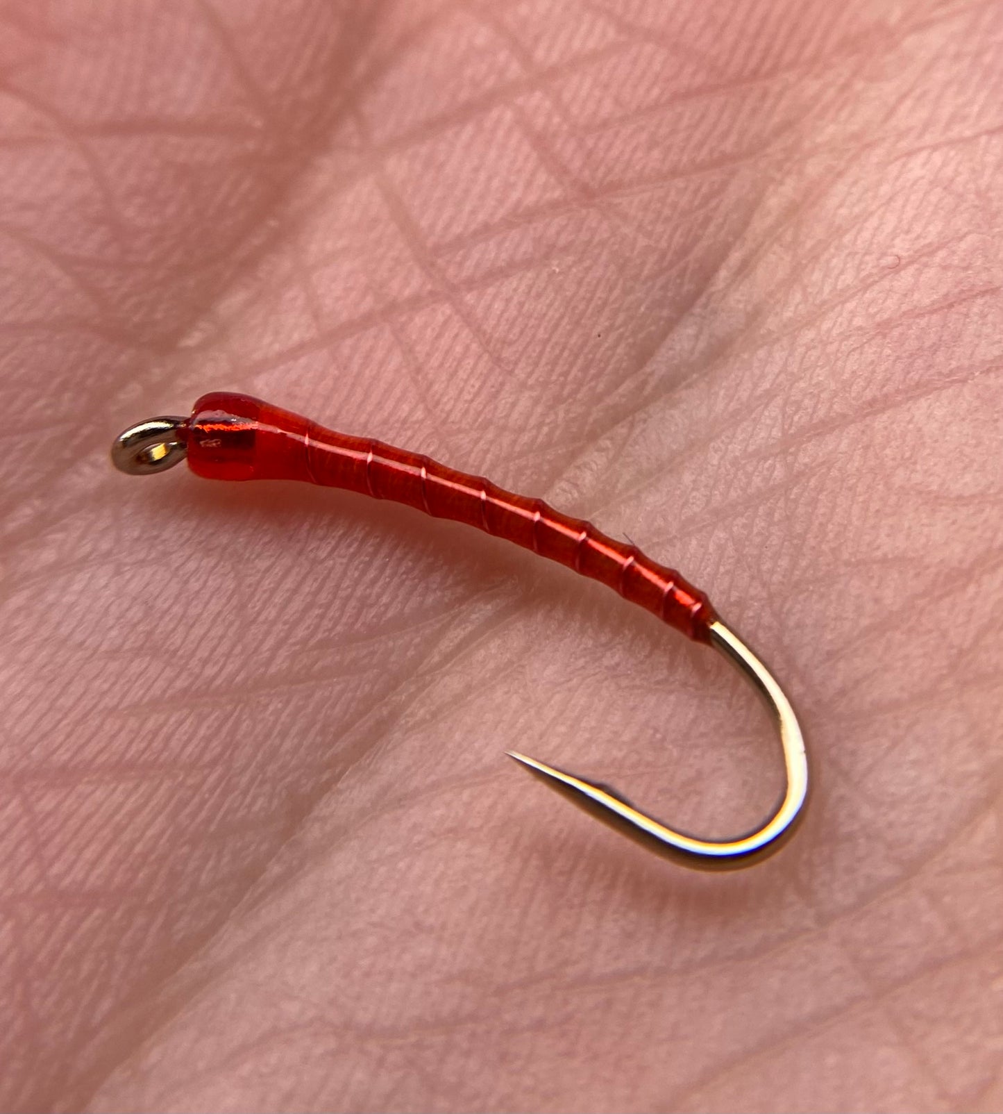 Bright UV Bloodworm Chironomid Sz. 12