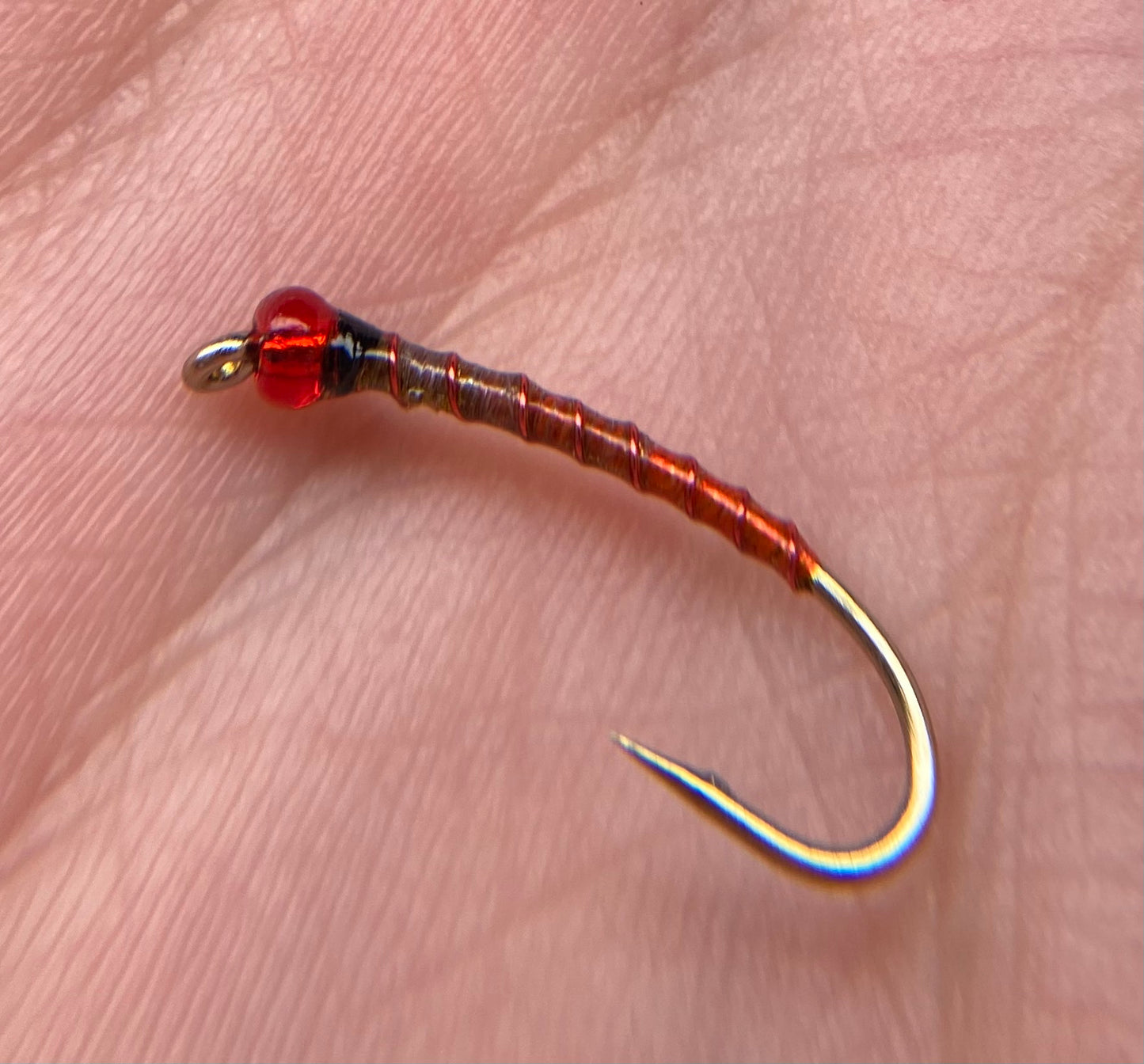 Bleeding Grey Redhead Chironomid Sz. 12