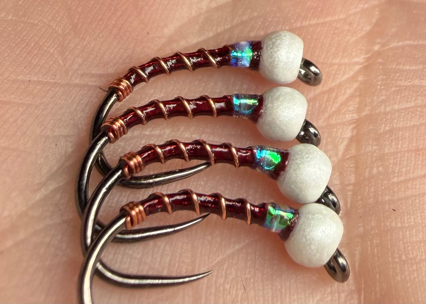 4 Pack - Flash Collar Albino Copper Wino *new*