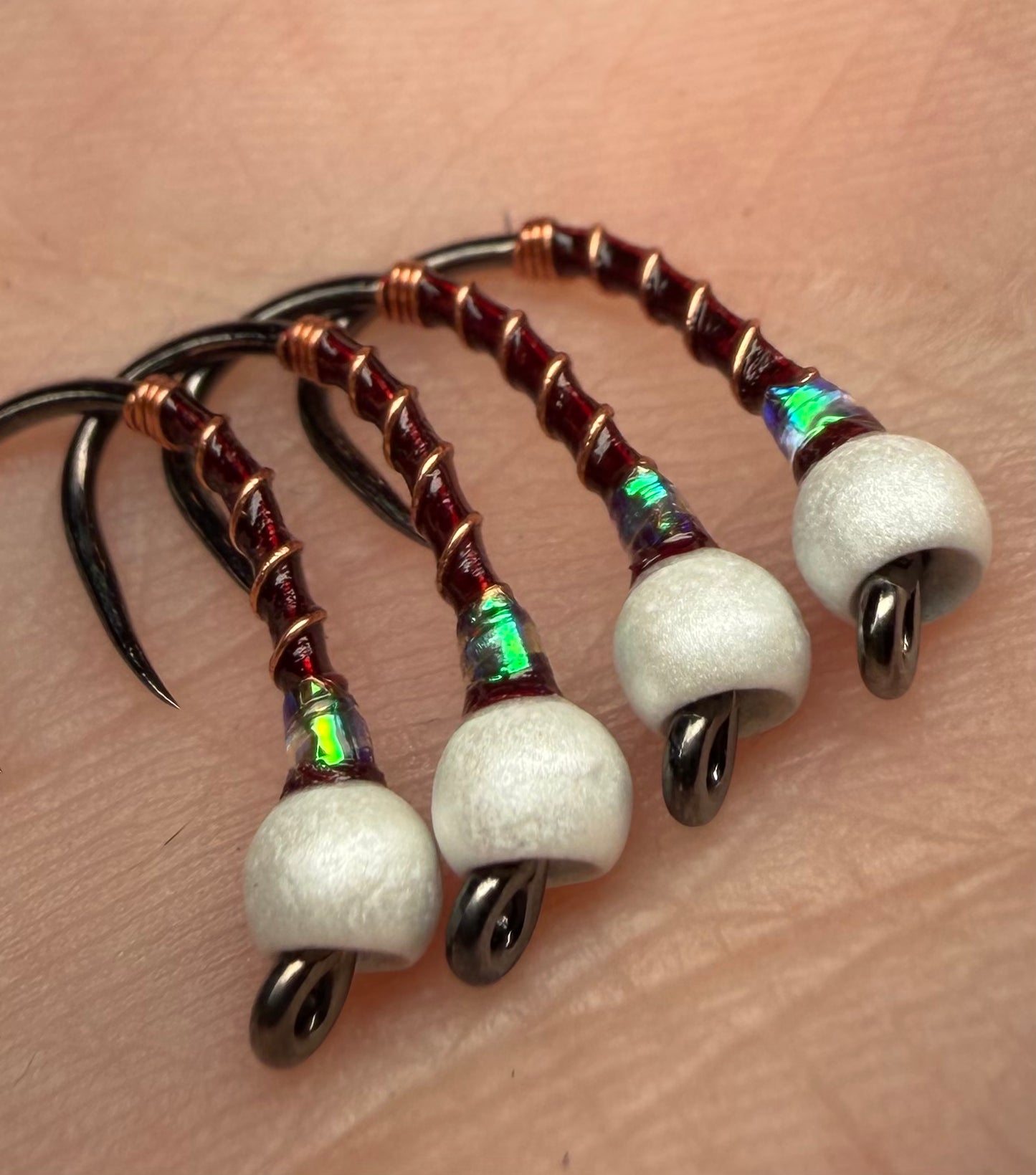 4 Pack - Flash Collar Albino Copper Wino *new*