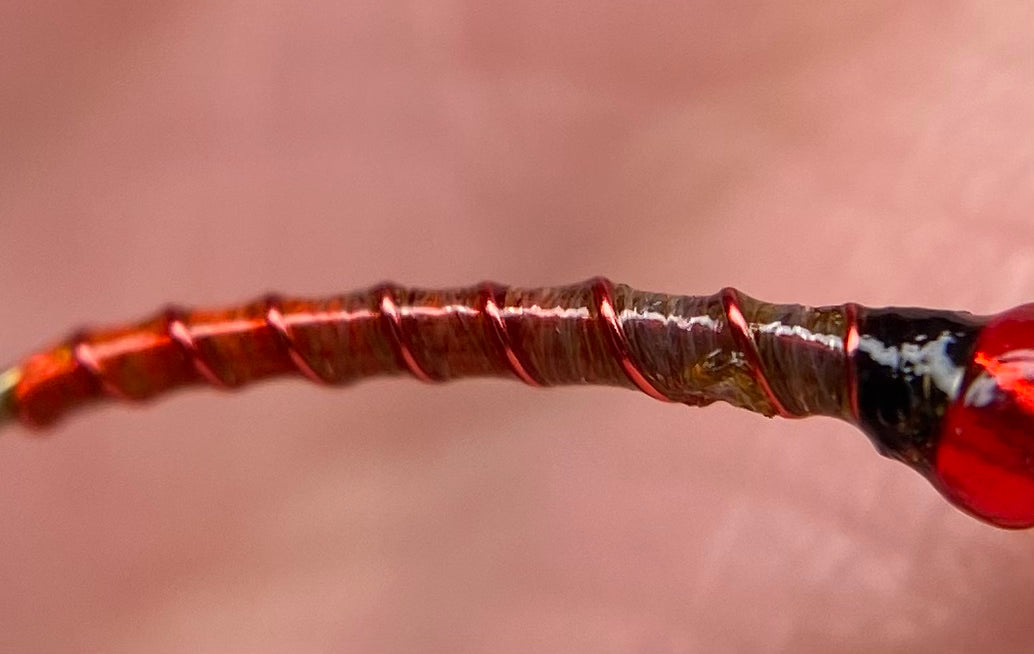 Bleeding Grey Redhead Chironomid Sz. 12