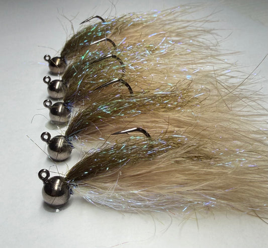 2 Pack - 6.4mm Shimmer Minnow, Natural