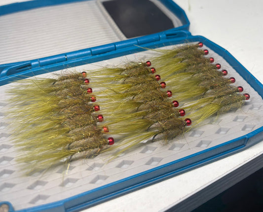 4 Pack - Balanced leech, Olive Martini